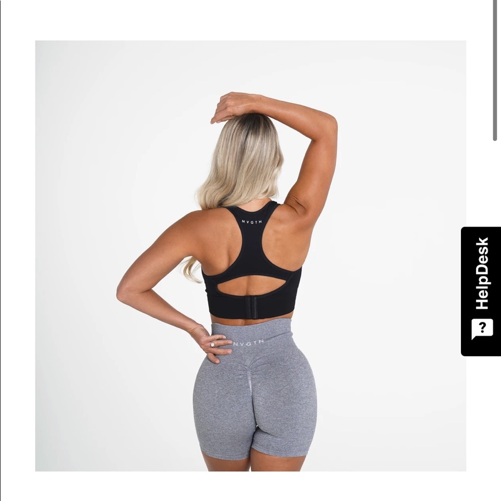 NVGTN Ignite Bra Seamless - Medium - Black - NTW